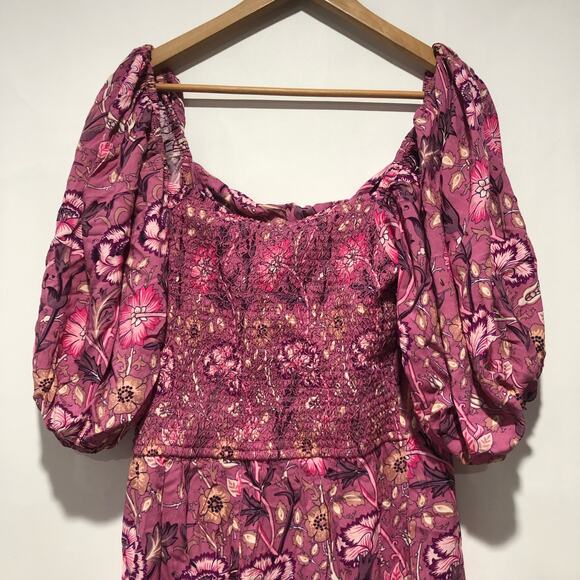 Free People Womens Jen’s Pirate Booty Baroque Highgrove Jumpsuit Size L NWT - Picture 9 of 12